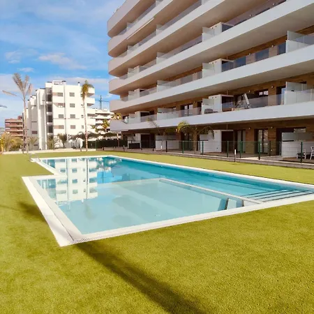 Apartment Claudia Luxury Near The With A Pool, Gym, And Secure Gated Parking Arenales del Sol